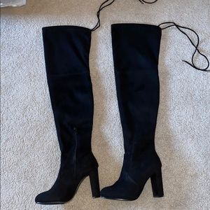 Knee high boots